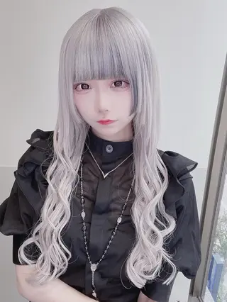 ロング 森本 シェビーのヘアスタイル