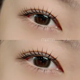 マツエク・マツパ meme神戸三宮 yuki.のマツエク・マツパデザイン