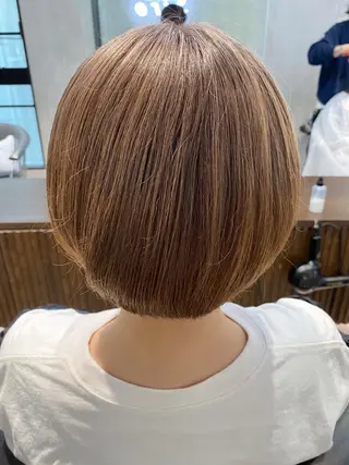 ショート カラー 髪質改善/荒川 慶成のヘアスタイル
