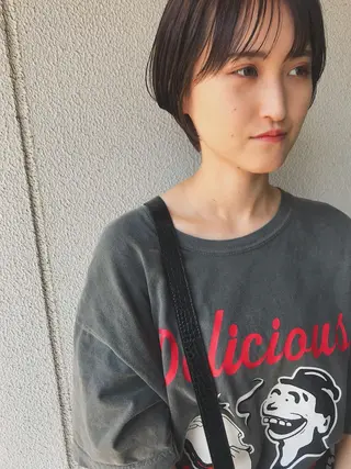 ショート カラー ヘアアレンジ マツエク・マツパ Kawaguchi Arisaのヘアスタイル