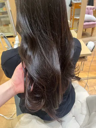 セミロング カラー 暖色カラー/似合わせ カット/名古屋/辻のヘアスタイル