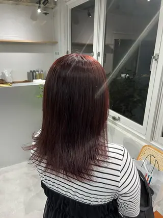 ミディアム カラー lbio所属・TOMOKI 浦和のヘアスタイル