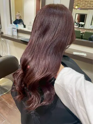 ロング カラー 🎀暖色カラー/ ハナ🎀のヘアスタイル