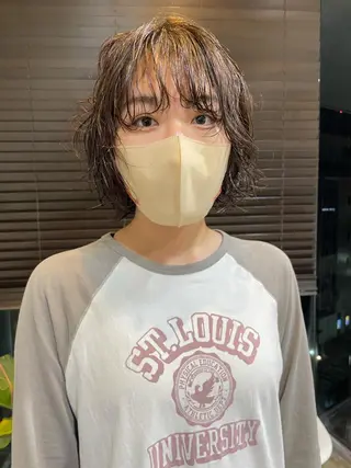 ショート パーマ デザインパーマ🌀 KAISEIのヘアスタイル