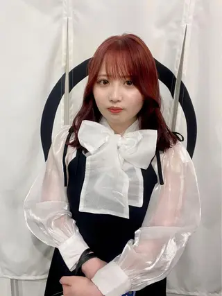 ミディアム 艶 ケアブリーチ 🎀🩵RISAのヘアスタイル