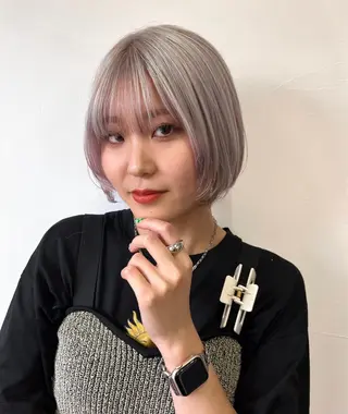 ショート ブリーチ／デザイン／ 🫟Rurika🫟のヘアスタイル