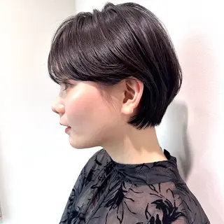 ショート カラー take/ショート& レイヤーカット/銀座のヘアスタイル