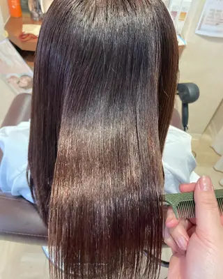 カラー 髪質改善/透明感 カラー/内藤有須加のヘアスタイル