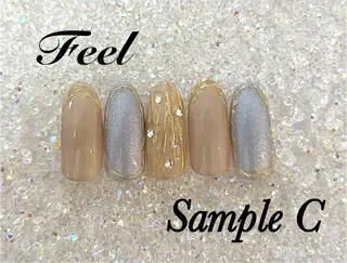 ネイル ネイルサロン Feel円町店のネイルデザイン