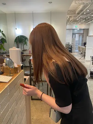 ロング カラー 山崎 唯奈 大宮東口 /暖色💞カラーのヘアスタイル