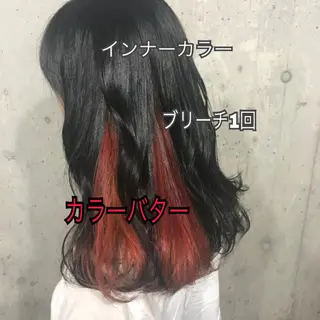 ミディアム カラー パーマ ヘアアレンジ メンズ キッズ ネイル マツエク・マツパ サロンドミルク 原宿のヘアスタイル