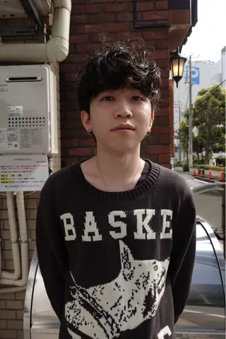 ミディアム パーマ メンズ トレンドヘア◎ 店長　清原佑太のヘアスタイル