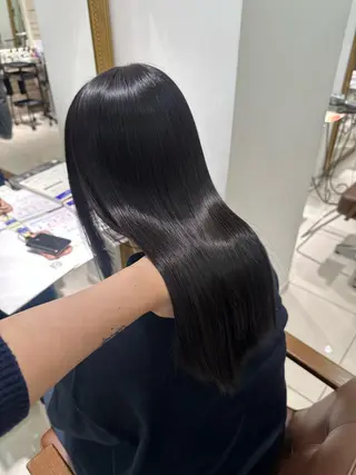 ロング カラー 髪質改善透明感カラー 🩶Nanakoのヘアスタイル