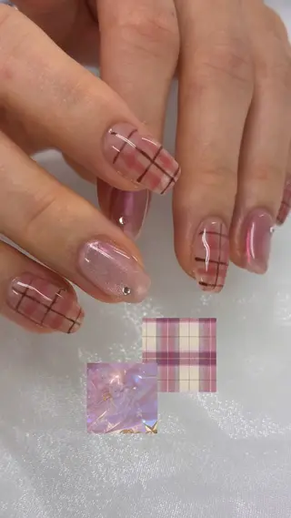 ネイル POiT.所属・SHiHO໒꒱⋆ﾟ/ 渋谷/韓国ネイルのネイルデザイン