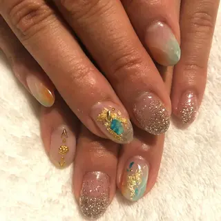 ネイル SAN PERSONAL BEAUTY所属・SAN Natsumiのネイルデザイン