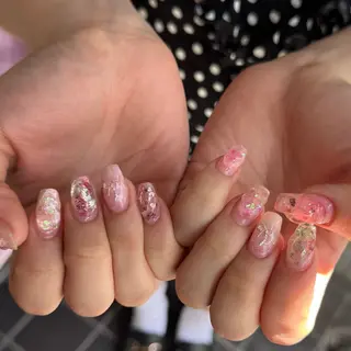 ミディアム 小川 柚香のネイルデザイン