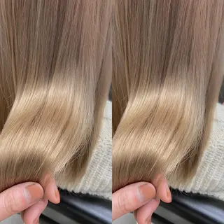 セミロング 色気グレージュ 🤍kosuke🤍のヘアスタイル