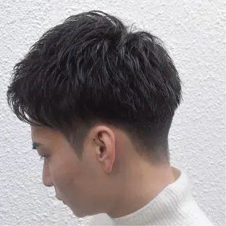 ショート メンズ SWAG BARBER STUDIO所属・岩下 直生のヘアスタイル