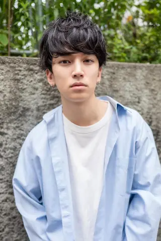 ミディアム パーマ メンズ FM【エフエム】HAVANA所属・💈圧倒的メンズ特化 明大前美容師💈のヘアスタイル