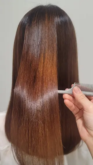 ロング 無料カットモデル/ セット/COCOKAのヘアスタイル