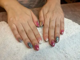 ネイル HONOKA W 【深江橋店】のネイルデザイン