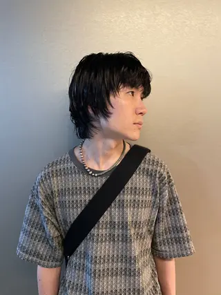 ショート メンズ 吉田一輝 外国人パーマのヘアスタイル