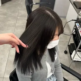 ミディアム ☘ ́レイヤー/ボブ maya☘ ́のヘアスタイル