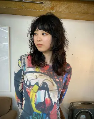 セミロング パーマ GATTACA所属・KEI gattacaのヘアスタイル