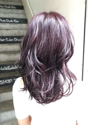 ロング 舘野 太嘉宏のヘアスタイル