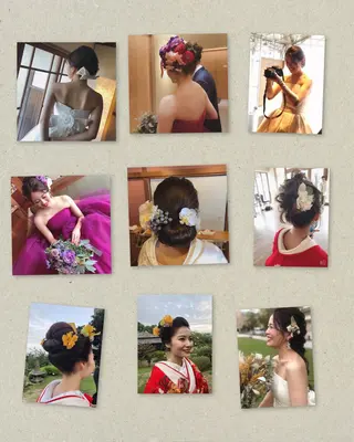 ヘアアレンジ あかり🌷ナチュラル 、透明感カラーのヘアスタイル