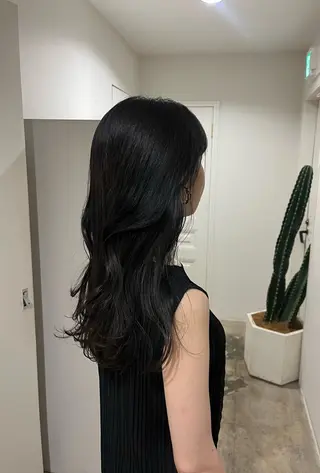 セミロング 🟡ひろの/ツヤ カラー/髪質改善🟡のヘアスタイル