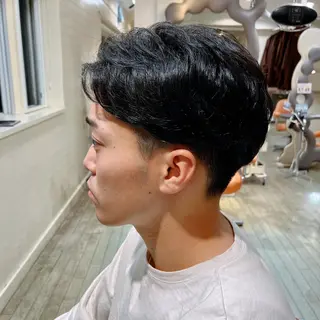 ショート メンズ キッズ ボブ/透明感カラー /大宮/たぐち🥣のヘアスタイル