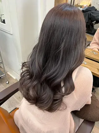 ミディアム カラー キッズ パーマ ヘアアレンジ ROW町田🌿 大人可愛い/艶髪改善のヘアスタイル