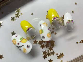 ネイル rukianail 新里のネイルデザイン