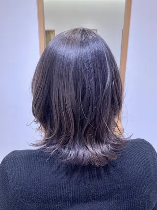 ミディアム カラー Hitotose代表 中島和樹のヘアスタイル