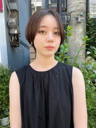ショート カラー suvvy hairsalonのヘアスタイル