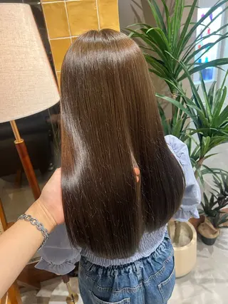 ロング 透明感&巻き髪 韓国ヘア　YUKIのヘアスタイル
