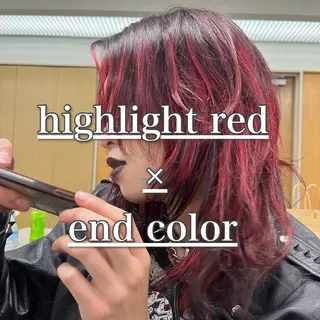 ロング カラー メンズ ブリーチ/暖色カラー 宮城陽日のヘアスタイル