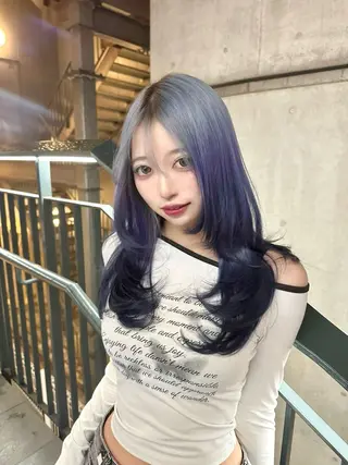 ロング カラー 誠也/唯一無二の ルーツカラーのヘアスタイル