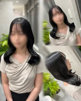 セミロング カラー Eleanor枚方店 /梅木雄治のヘアスタイル