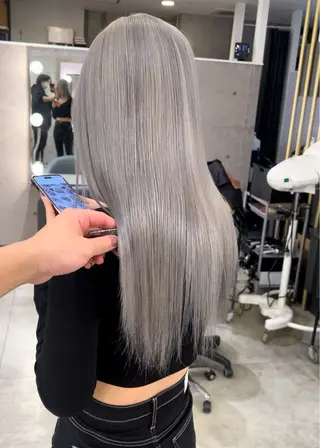 ロング 髪質改善 Noe心斎橋店のヘアスタイル