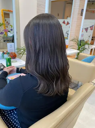 ミディアム 荒木 たけるのヘアスタイル