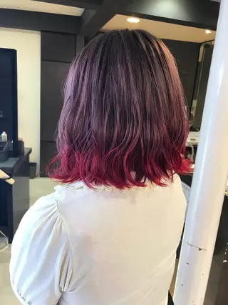 ミディアム ReHyd BEAUTÉ salon&store 心斎橋店所属・❤️MASAKO❤️ 🌸🩷エクステ🩷のヘアスタイル