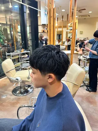 ショート メンズ Lit.自由が丘(SENJYU自由が丘)所属・【髪質改善/美髪】 ⭐️川嶋 陸央⭐️のヘアスタイル