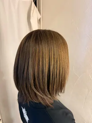 ミディアム カラー 遠藤 歩夢のヘアスタイル