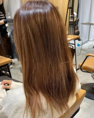 ミディアム カラー ヘアアレンジ ❥【韓国風ヘア】 stylist 林❥のエステ・リラクイメージ