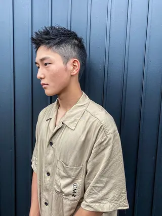 ショート anyhow academyのヘアスタイル