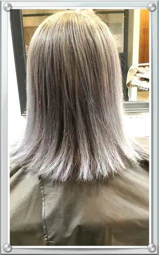 ショート ✨艶感/透け感✨Sherry所属・艶髪/ハイトーン Sherryのヘアスタイル