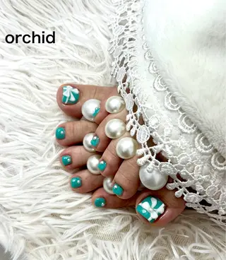 ネイル orchid ♡オーキッドのネイルデザイン