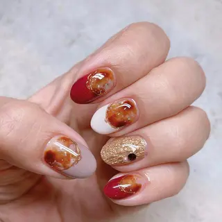 ネイル among アマン所属・lecoa_ kana／amongのネイルデザイン